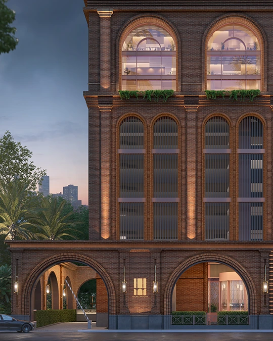 A Modern Building Inspired by the architecture of iconic old Bombay